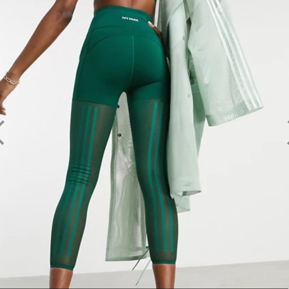 Ivy Park Mesh 3 Stripes Tights 
